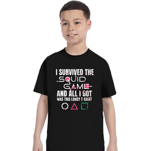 Secret_Shirts T-Shirts, Youth / XS / Black Lousy Squid Shirt