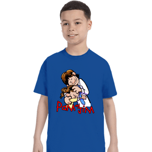 Shirts T-Shirts, Youth / XS / Royal Blue Pam & Jim
