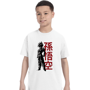 Shirts T-Shirts, Youth / XS / White The Super Saiyan