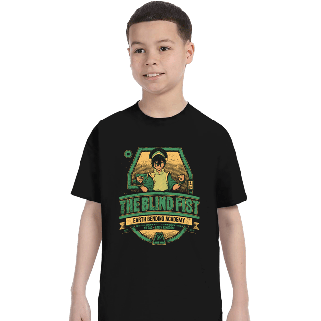 Daily_Deal_Shirts T-Shirts, Youth / XS / Black The Blind Fist