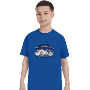 Secret_Shirts T-Shirts, Youth / XS / Royal Blue Have a Luke Warm Winter