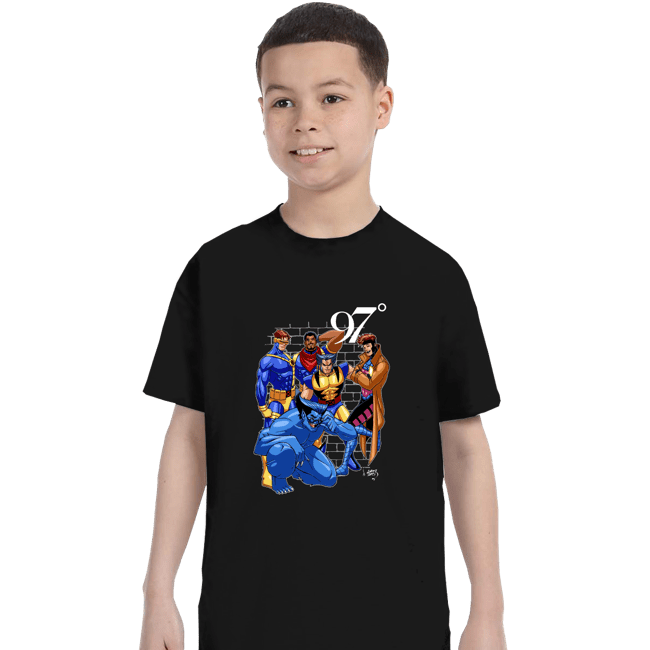 Daily_Deal_Shirts T-Shirts, Youth / XS / Black Mutant 97 Heads