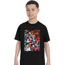Load image into Gallery viewer, Secret_Shirts T-Shirts, Youth / XS / Black Morphin Pilgrim!
