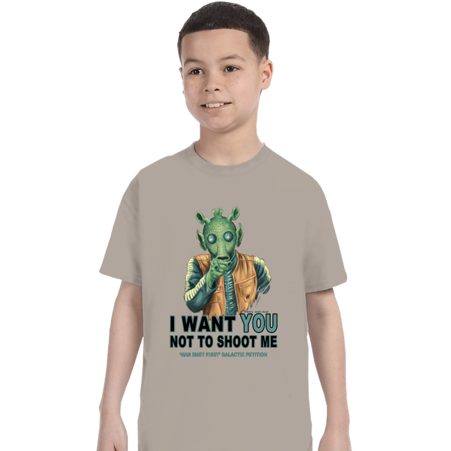 Shirts T-Shirts, Youth / XS / Sand Rodian Petition