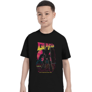 Shirts T-Shirts, Youth / XS / Black 80s Retro RX-78-2