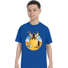 Load image into Gallery viewer, Shirts T-Shirts, Youth / XS / Royal Blue Sand Castle People
