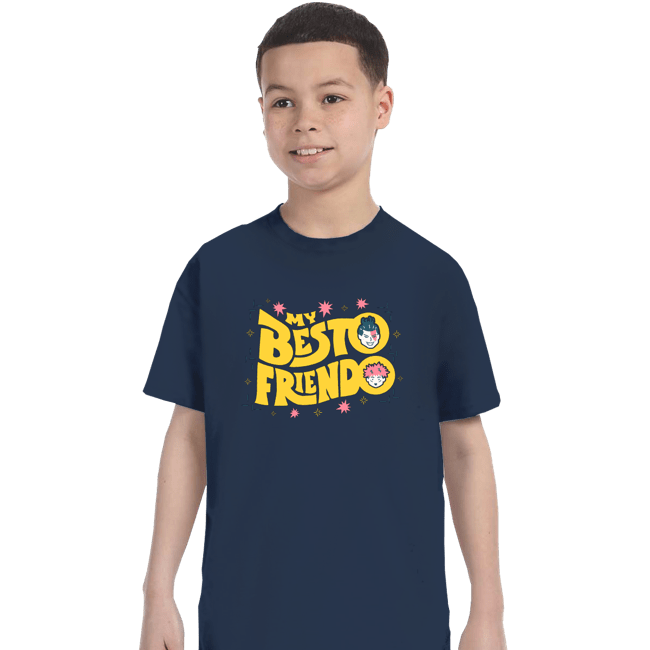Secret_Shirts T-Shirts, Youth / XS / Navy Besto Friendo