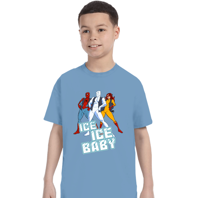 Daily_Deal_Shirts T-Shirts, Youth / XS / Powder Blue Amazing Friends