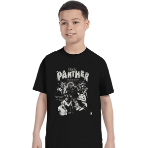 Shirts T-Shirts, Youth / XS / Black Black Panther