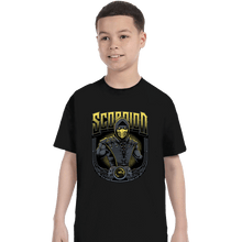 Load image into Gallery viewer, Daily_Deal_Shirts T-Shirts, Youth / XS / Black Scorpion Crest
