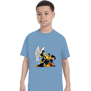 Daily_Deal_Shirts T-Shirts, Youth / XS / Powder Blue Mutant Original Five