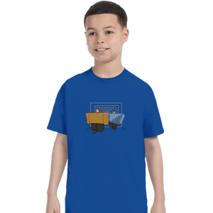Shirts T-Shirts, Youth / XS / Royal Blue Kirk Loves It