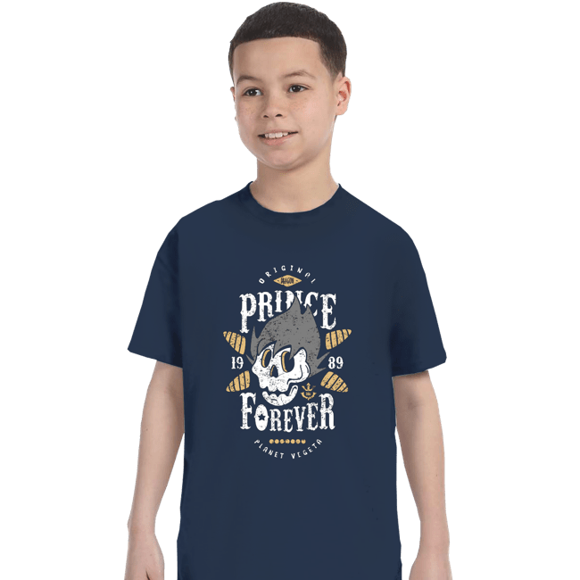 Shirts T-Shirts, Youth / XS / Navy Prince Forever