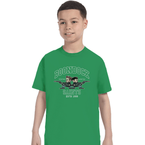 Secret_Shirts T-Shirts, Youth / XS / Irish Green Boondock Saints 1999