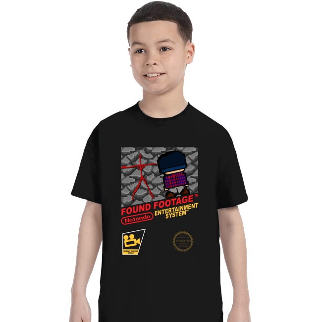 Daily_Deal_Shirts T-Shirts, Youth / XS / Black Found Footage