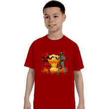 Load image into Gallery viewer, Secret_Shirts T-Shirts, Youth / XS / Red Epic Bro Fist Secret Sale
