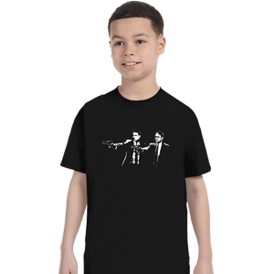 Shirts T-Shirts, Youth / XS / Black Paper Fiction