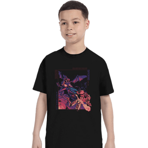 Shirts T-Shirts, Youth / XL / Black Burning The Night