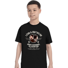 Load image into Gallery viewer, Secret_Shirts T-Shirts, Youth / XS / Black Cleaning Service
