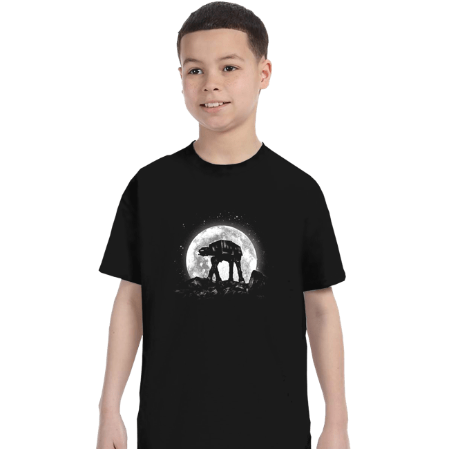 Shirts T-Shirts, Youth / XS / Black Moonlight Walking