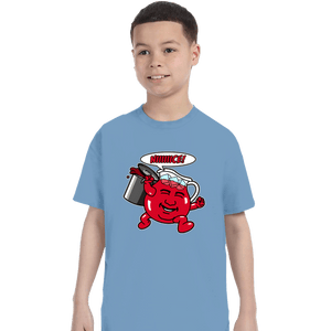 Shirts T-Shirts, Youth / XS / Powder Blue Kevin Aid