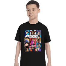 Load image into Gallery viewer, Daily_Deal_Shirts T-Shirts, Youth / XS / Black The Wandering Samurai
