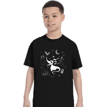Load image into Gallery viewer, Daily_Deal_Shirts T-Shirts, Youth / XS / Black Ghost Best Friend
