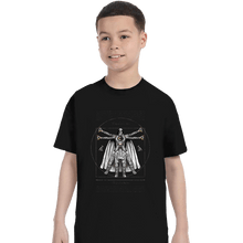 Load image into Gallery viewer, Daily_Deal_Shirts T-Shirts, Youth / XS / Black Vitruvian Moon Knight
