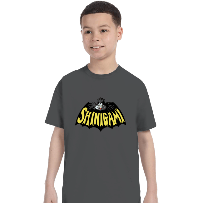 Shirts T-Shirts, Youth / XS / Charcoal Bat Shinigami