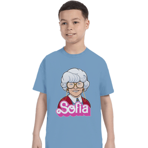 Shirts T-Shirts, Youth / XL / Powder Blue Sophia