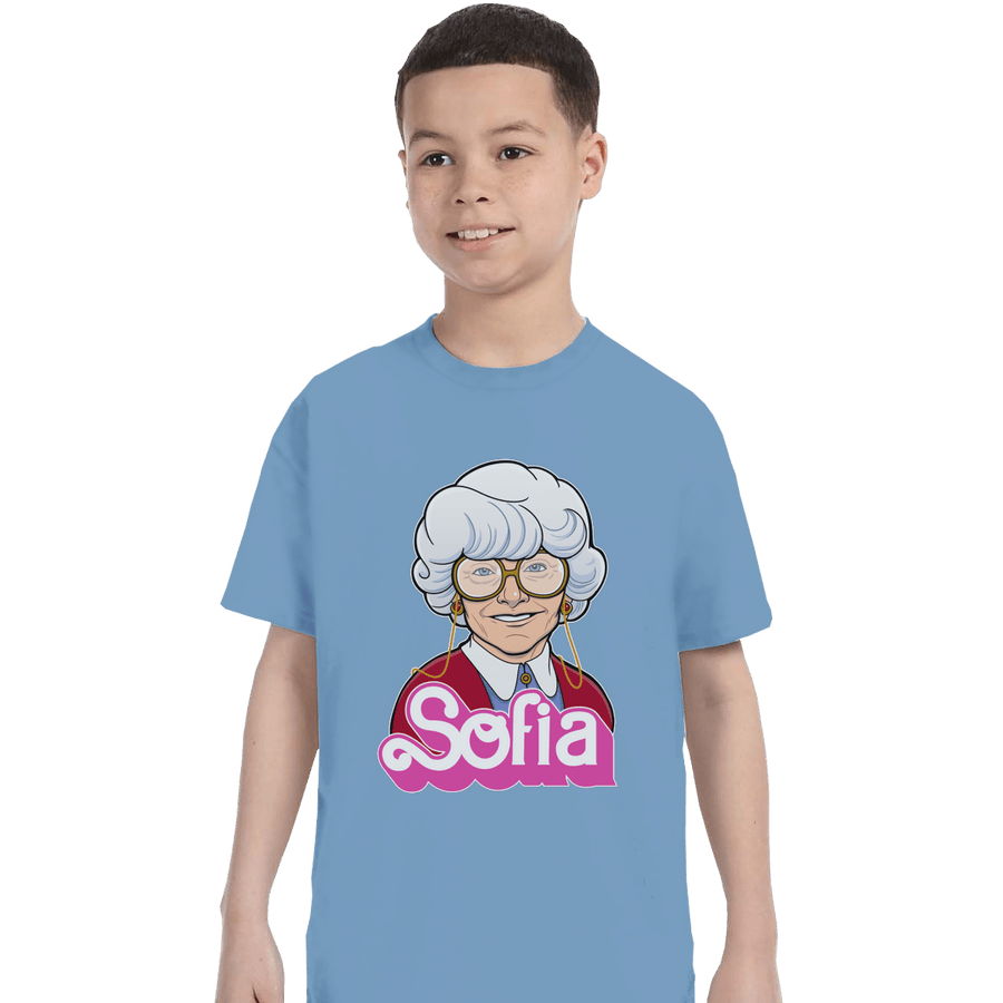Shirts T-Shirts, Youth / XL / Powder Blue Sophia