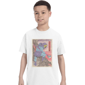 Shirts T-Shirts, Youth / XL / White Skeletor