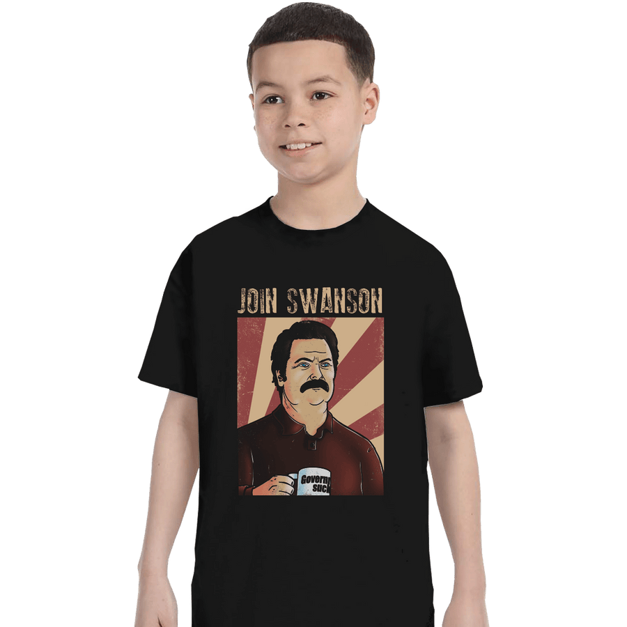Shirts T-Shirts, Youth / XL / Black Join Swanson