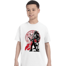 Load image into Gallery viewer, Shirts T-Shirts, Youth / XS / White The Fullmetal Alchemist
