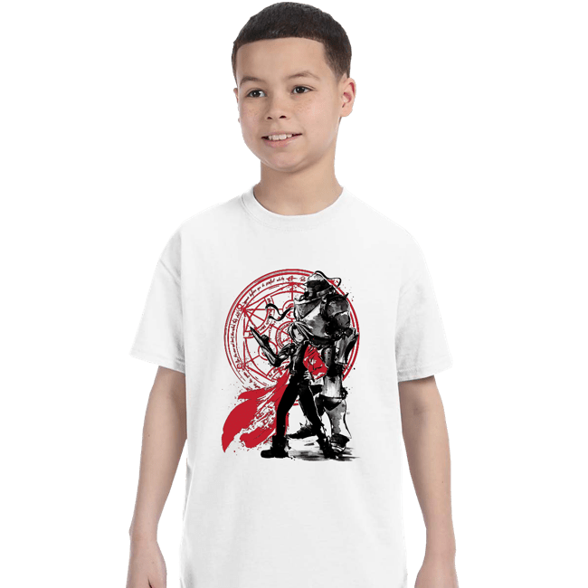 Shirts T-Shirts, Youth / XS / White The Fullmetal Alchemist