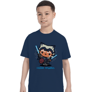 Shirts T-Shirts, Youth / XL / Navy Hello Ahsoka