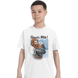 Shirts T-Shirts, Youth / XL / White Giant's Milk!