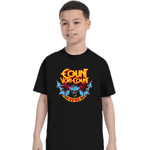 Daily_Deal_Shirts T-Shirts, Youth / XS / Black The Count