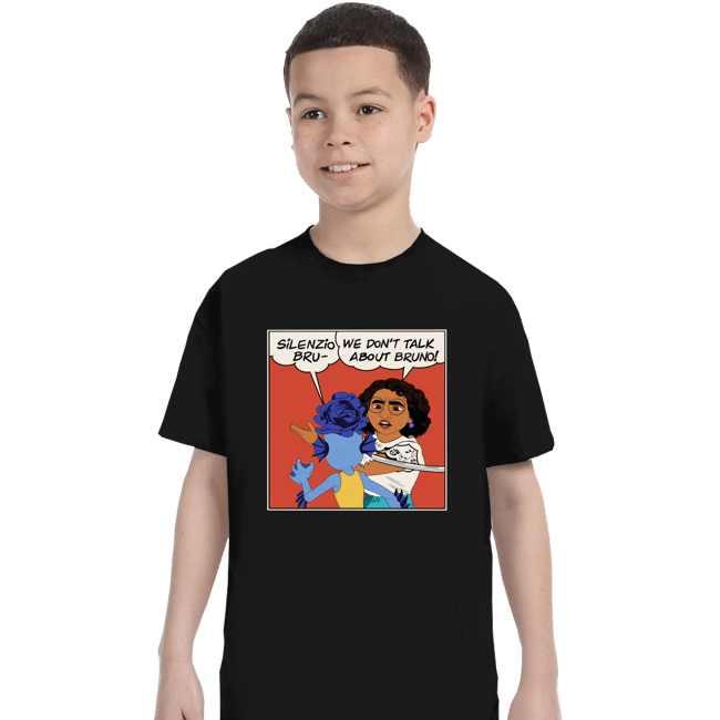 Daily_Deal_Shirts T-Shirts, Youth / XS / Black Silenzio Slap