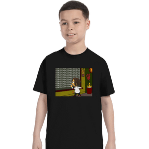 Secret_Shirts T-Shirts, Youth / XS / Black Rage Simpson
