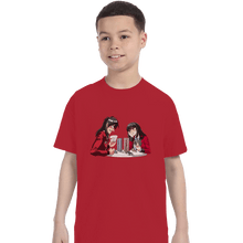 Load image into Gallery viewer, Shirts T-Shirts, Youth / Small / Red All In
