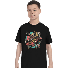 Load image into Gallery viewer, Daily_Deal_Shirts T-Shirts, Youth / XS / Black Fighting Spirit
