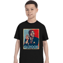 Load image into Gallery viewer, Daily_Deal_Shirts T-Shirts, Youth / XS / Black Skroob Hope
