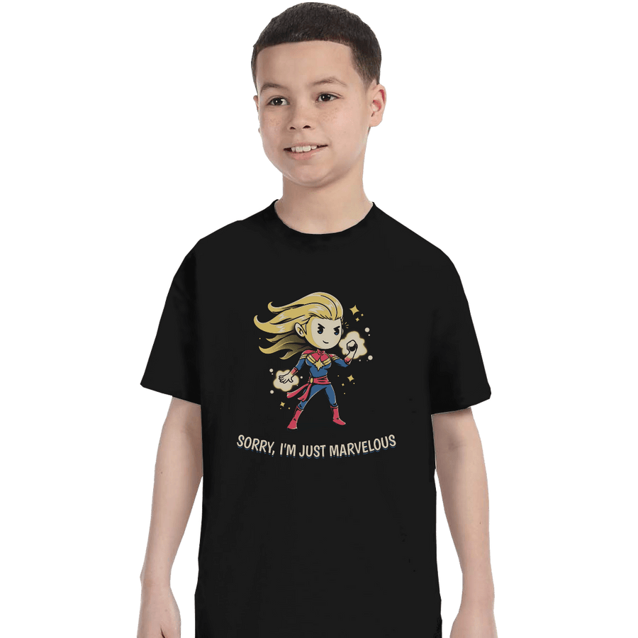 Shirts T-Shirts, Youth / XL / Black Marvelous