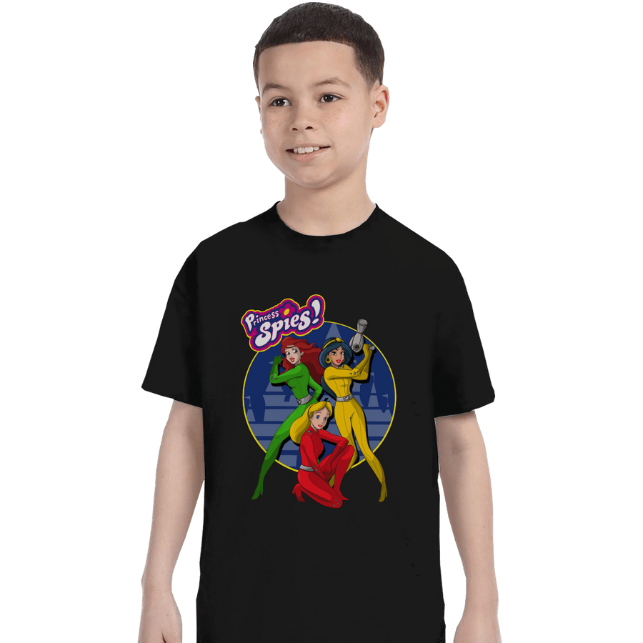 Shirts T-Shirts, Youth / XS / Black Princess Spies!