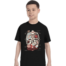 Load image into Gallery viewer, Shirts T-Shirts, Youth / XS / Black Anatomy Of A DM
