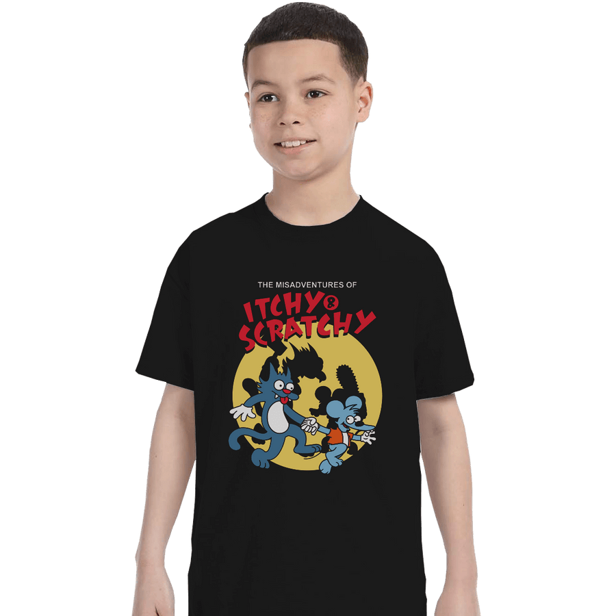 Shirts T-Shirts, Youth / Small / Black The Misadventures