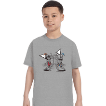 Load image into Gallery viewer, Daily_Deal_Shirts T-Shirts, Youth / XS / Sports Grey Keyboard Warriors
