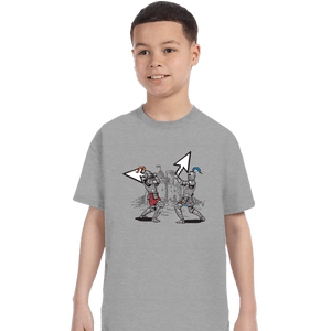 Daily_Deal_Shirts T-Shirts, Youth / XS / Sports Grey Keyboard Warriors