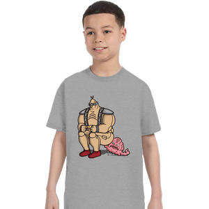 Secret_Shirts T-Shirts, Youth / XS / Sports Grey Suprise Villain